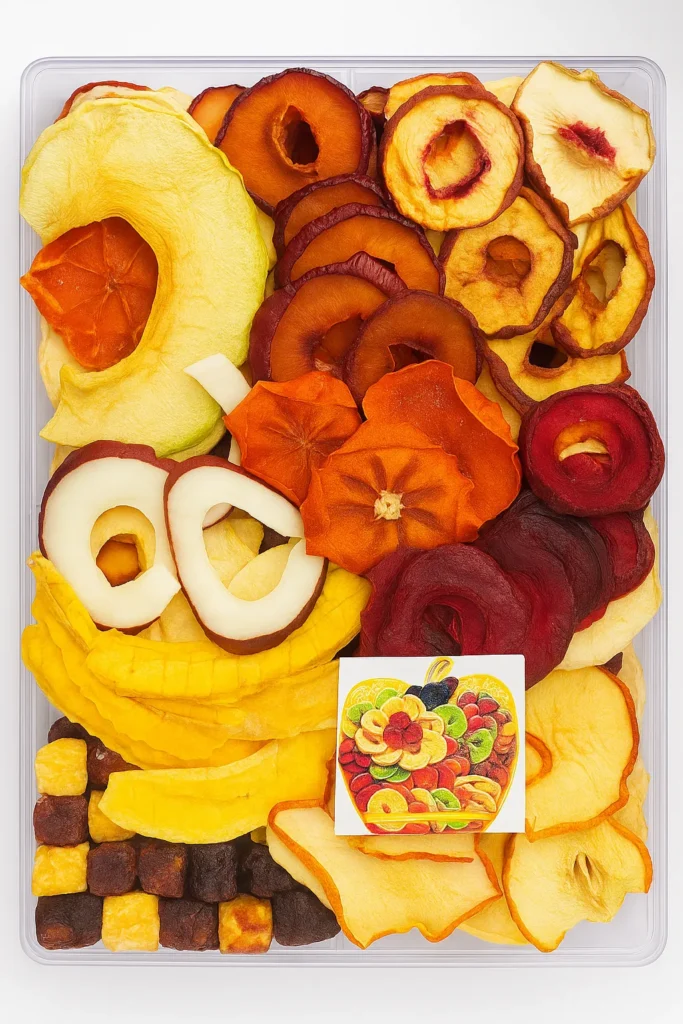 تصویر بسته میوه خشک طبیعی گلباران